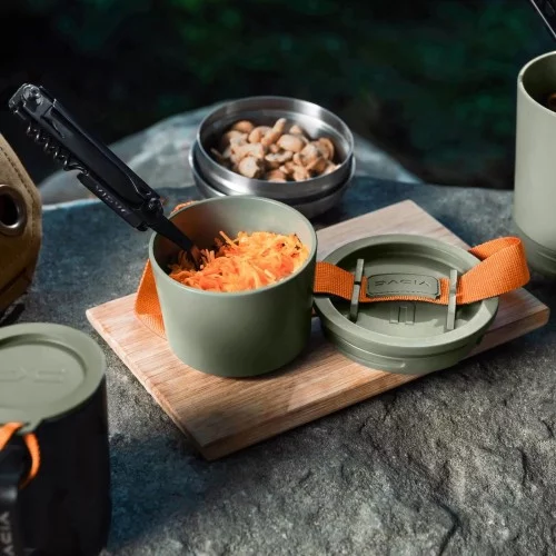 Almuerzo para llevar nómada