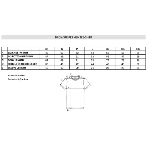 Tee-shirt stripe édition H