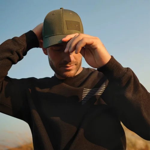 Sudadera gris de hombre